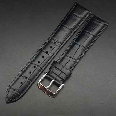 CROCODILE PATTERN GENUINE LEATHER WATCH STRAP GB-0108